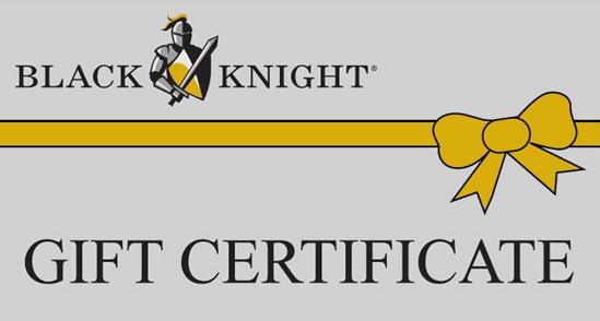 Picture of Black Knight Gift Certificate $20.00